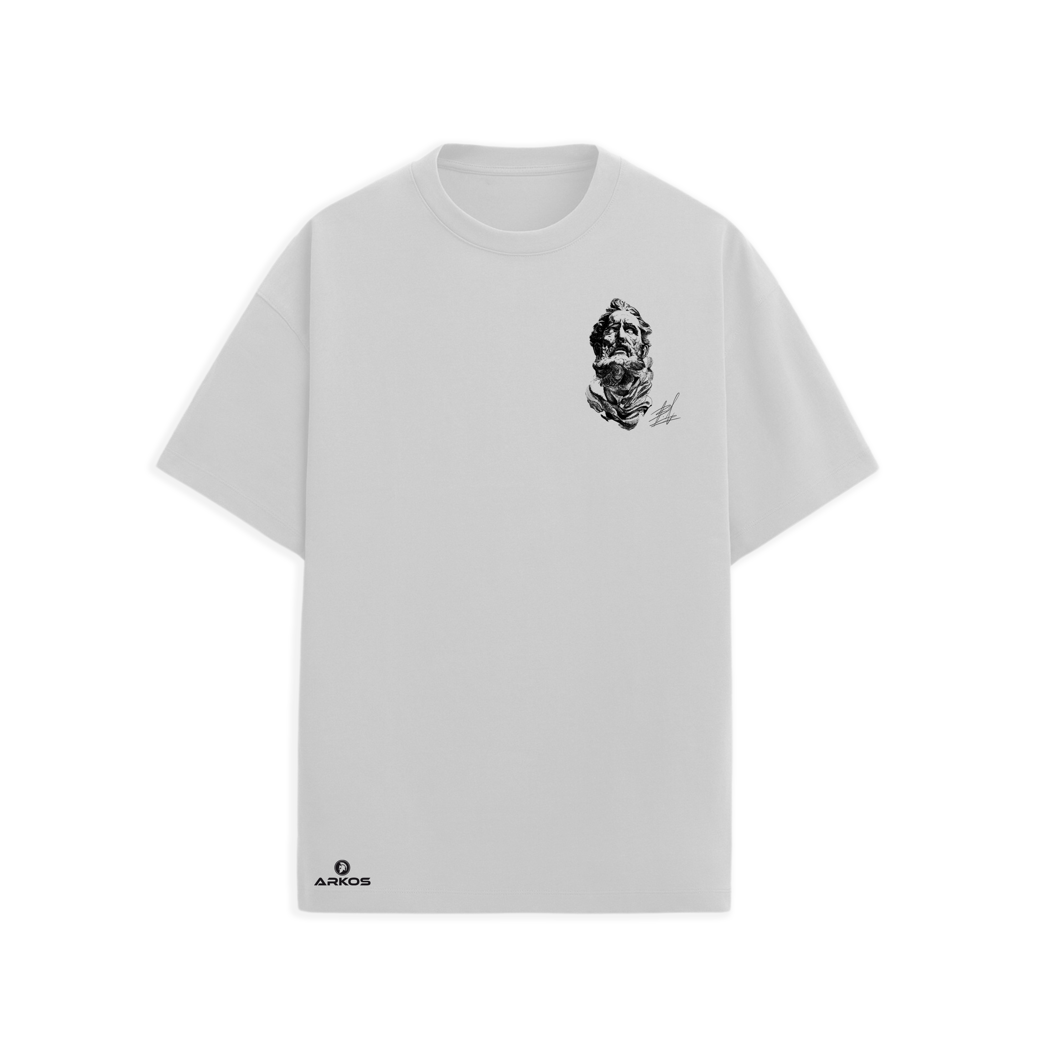 Camiseta Oversize – Escultura Clásica
