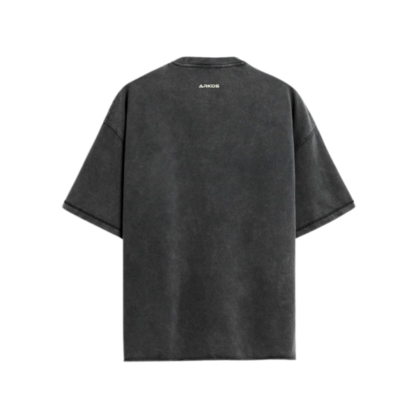 Camiseta Acid Wash Gato