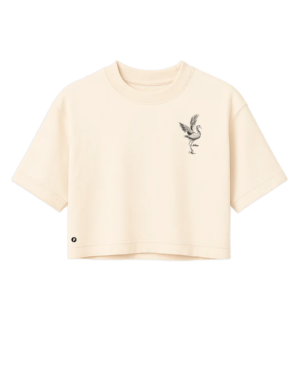 Crop-top tacto frio Garza